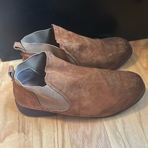 Rockport Works Suede Safety Shoe Size 11 Suede ankle Boot